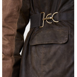 Gewachster Mantel Horseware 40 Jahre Damen Bay Heritage / Rambo Grün