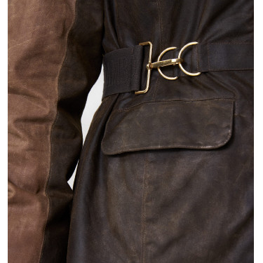 Gewachster Mantel Horseware 40 Jahre Damen Bay Heritage / Rambo Grün