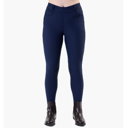 Leggings Easefit Hybrid Horseware Kniegrip Damen Marine Marineblau