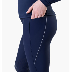 Leggings Easefit Hybrid Horseware Kniegrip Damen Marine Marineblau
