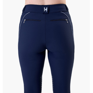 Leggings Easefit Hybrid Horseware Kniegrip Damen Marine Marineblau
