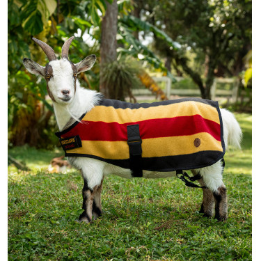 Horseware Newmarket Fleece-Decke für Ziegen Weißgold