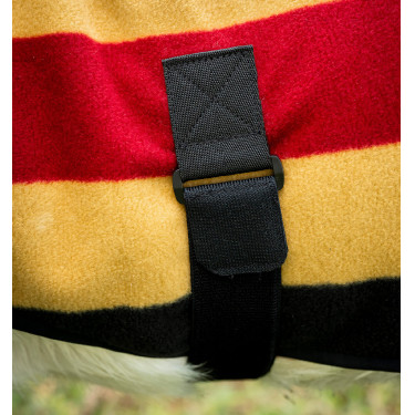 Horseware Newmarket Fleece-Decke für Ziegen Weißgold