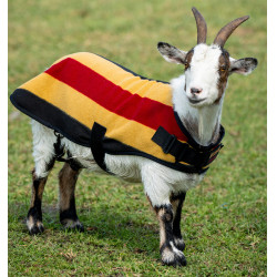 Horseware Newmarket Fleece-Decke für Ziegen Weißgold