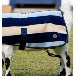 Horseware Newmarket Fleece-Decke für Ziegen Marine Witney Marineblau