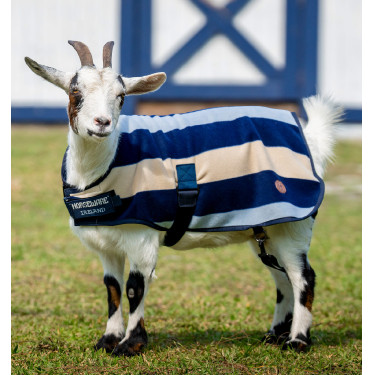 Horseware Newmarket Fleece-Decke für Ziegen Marine Witney Marineblau