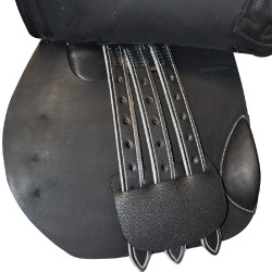 Selle Obstacle doublée Saumur Privilege Equitation Marron