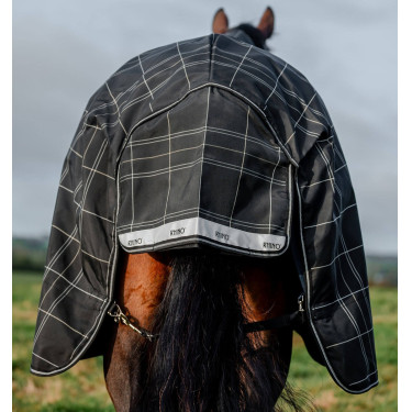 Horseware Rhino Turnout-Decken-Bundle Liner 0 g und 200 g Schwarz karierte Kacheln / schwarz & weiß Motive Horseware Rhino Turnout-Decken-Bundle Liner 0 g und 200 g Schwarz karierte Kacheln / schwarz & weiß Motive