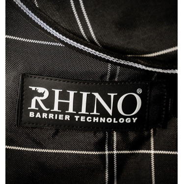 Horseware Rhino Turnout-Decken-Bundle Liner 0 g und 200 g Schwarz karierte Kacheln / schwarz & weiß Motive Horseware Rhino Turnout-Decken-Bundle Liner 0 g und 200 g Schwarz karierte Kacheln / schwarz & weiß Motive