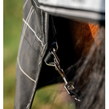 Horseware Rhino Turnout-Decken-Bundle Liner 0 g und 200 g Schwarz karierte Kacheln / schwarz & weiß Motive Horseware Rhino Turnout-Decken-Bundle Liner 0 g und 200 g Schwarz karierte Kacheln / schwarz & weiß Motive