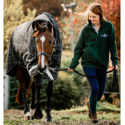 Horseware Rhino Turnout-Decken-Bundle Liner 0 g und 200 g Schwarz karierte Kacheln / schwarz & weiß Motive Horseware Rhino Turnout-Decken-Bundle Liner 0 g und 200 g Schwarz karierte Kacheln / schwarz & weiß Motive