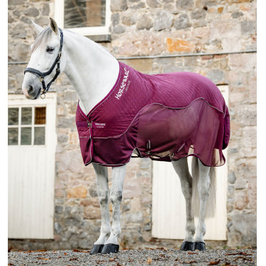 Horseware Signature Transport-Abschwitzdecke Bordeaux