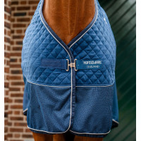 Horseware Signature Transport-Abschwitzdecke Marine Marineblau