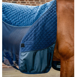 Horseware Signature Transport-Abschwitzdecke Marine Marineblau