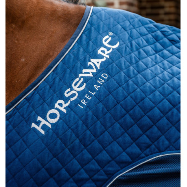 Horseware Signature Transport-Abschwitzdecke Marine Marineblau