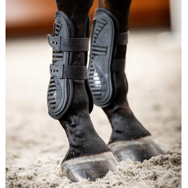 Horseware® Pro Bamboo Gamaschen Schwarz / schwarz