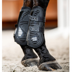 Horseware® Pro Bamboo Gamaschen Schwarz / schwarz