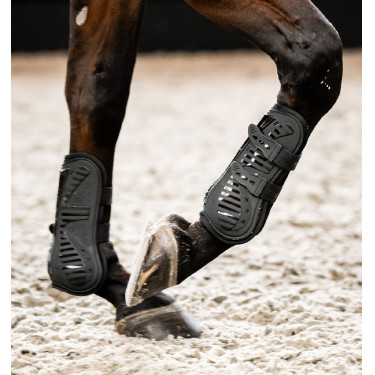 Horseware® Pro Bamboo Gamaschen Schwarz / schwarz