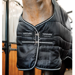 Stalldecke Easy-Layer Horseware 100 g Schwarz / schwarz / silber