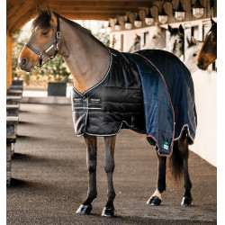 Stalldecke Easy-Layer Horseware 100 g Schwarz / schwarz / silber