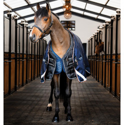 Stalldecke Easy-Layer Horseware 100 g Schwarz / schwarz / silber