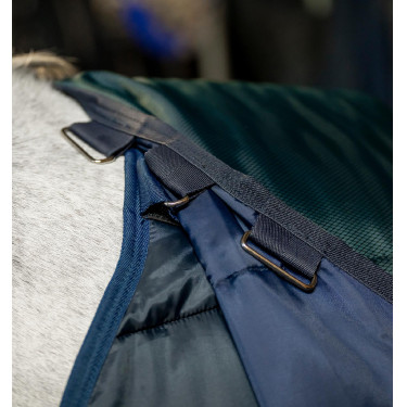 Horseware Amigo Ripstop-Stalldecke 50g Grün Dynastie / Marineblau / Silber Horseware Amigo Ripstop-Stalldecke 50g Grün Dynastie / Marineblau / Silber