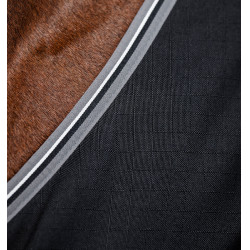 Stalldecke Horseware Rambo® 400g 1000D Schwarz / Sturm / Silbergrau