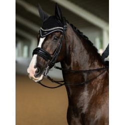 Fliegenhaube Equestrian Stockholm Schwarz Edition