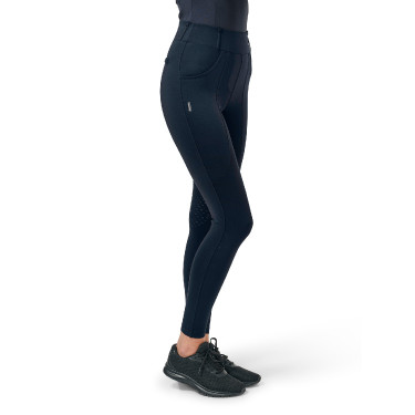 Reitleggings Equestrian Stockholm Supreme Damen Mitternachtsblau