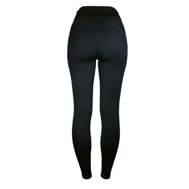 Reitleggings Equestrian Stockholm Supreme Damen Ganz schwarz