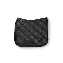 Dressur-Schabracke Equestrian Stockholm Ganz in Schwarz glänzend Dressur-Schabracke Equestrian Stockholm Ganz in Schwarz glänzend