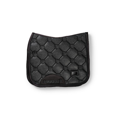 Dressur-Schabracke Equestrian Stockholm Ganz in Schwarz glänzend Dressur-Schabracke Equestrian Stockholm Ganz in Schwarz glänzend