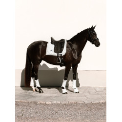 Dressur-Schabracke Equestrian Stockholm Funkelndes Weiß Wei&amp;szlig;