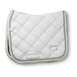 Dressur-Schabracke Equestrian Stockholm Funkelndes Weiß Wei&amp;szlig;
