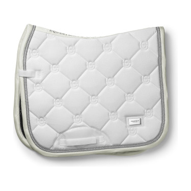 Dressur-Schabracke Equestrian Stockholm Funkelndes Weiß Wei&amp;szlig;