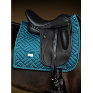 Moderne Dressurschabracke Equestrian Stockholm Blaugrün Moderne Dressurschabracke Equestrian Stockholm Blaugrün