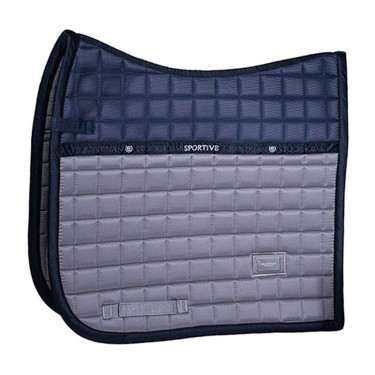 Dressurschabracke Equestrian Stockholm Performance Sportlicher blauer Eschenholz-Sattelbaum Dressurschabracke Equestrian Stockholm Performance Sportlicher blauer Eschenholz-Sattelbaum