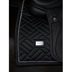 Dressurschabracke Equestrian Stockholm Kunstlamm Crystal Schwarz Dressurschabracke Equestrian Stockholm Kunstlamm Crystal Schwarz