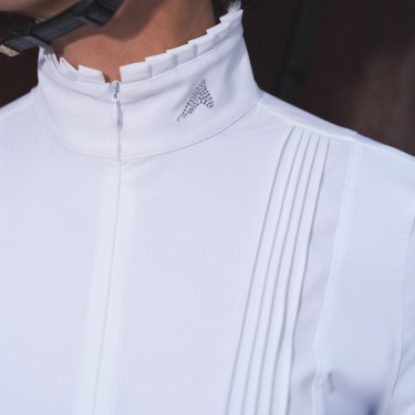 Wettkampf-Poloshirt Euro-Star Ines Weiß Wei&szlig;