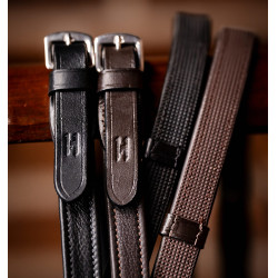 Horseware-Springzügel mit Stegen Schwarz