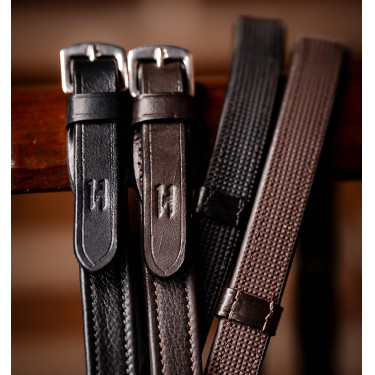 Horseware-Springzügel mit Stegen Schwarz