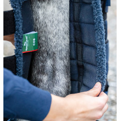 Arbeitsgamaschen Horseware Marine / Marine & Silber Arbeitsgamaschen Horseware Marine / Marine & Silber