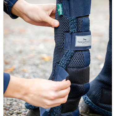 Arbeitsgamaschen Horseware Marine / Marine & Silber Arbeitsgamaschen Horseware Marine / Marine & Silber