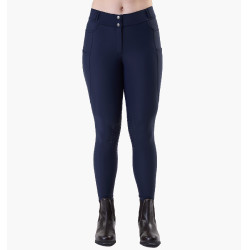 Damen-Winterreithose Horseware Flexfit mit Knie-Grip Marine Marineblau