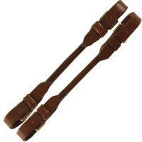 Pelhamriemen Leder Chetak – Reitzubehör