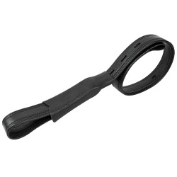 Steigbügelriemen Eric Thomas mit Haken Schwarz