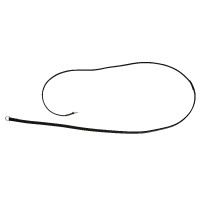 Gogue-Zügel Leder Riding World Schwarz