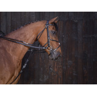 Gogue-Zügel Leder Riding World Havanna Braun Gogue-Zügel Leder Riding World Havanna Braun