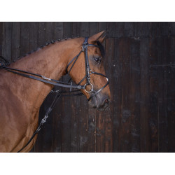 Gogue-Zügel Leder Riding World Schwarz Gogue-Zügel Leder Riding World Schwarz