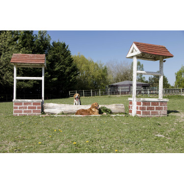 Lederhalsband Diego & Louna für Hunde Natürlich Braun Lederhalsband Diego & Louna für Hunde Natürlich Braun